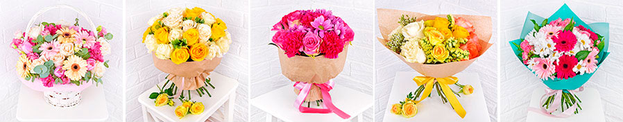 Букеты с доставкой в Махачкале от Гранд Флора